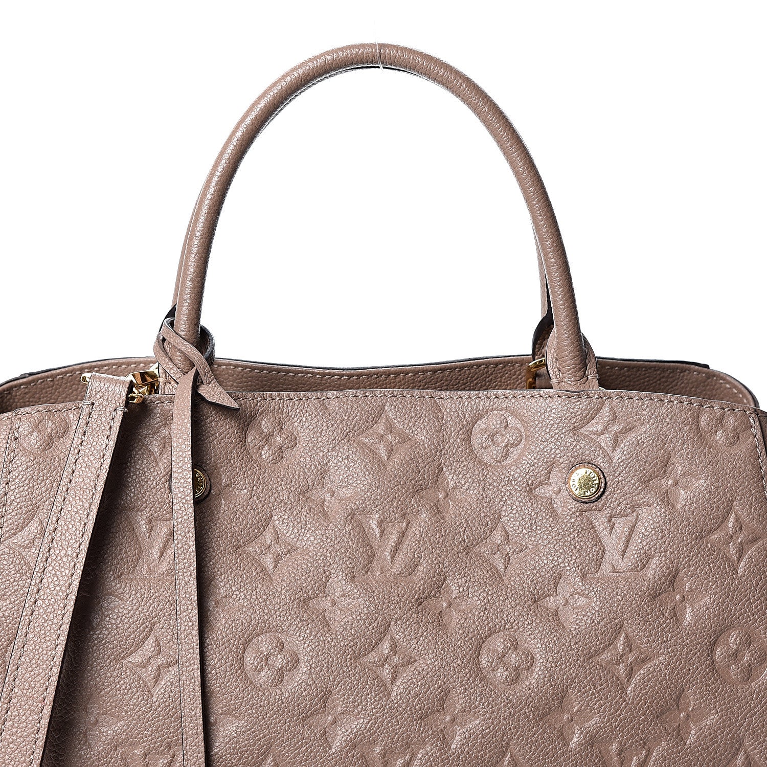 Louis Vuitton Empreinte Montaigne MM Taupe Glace 7 of 9