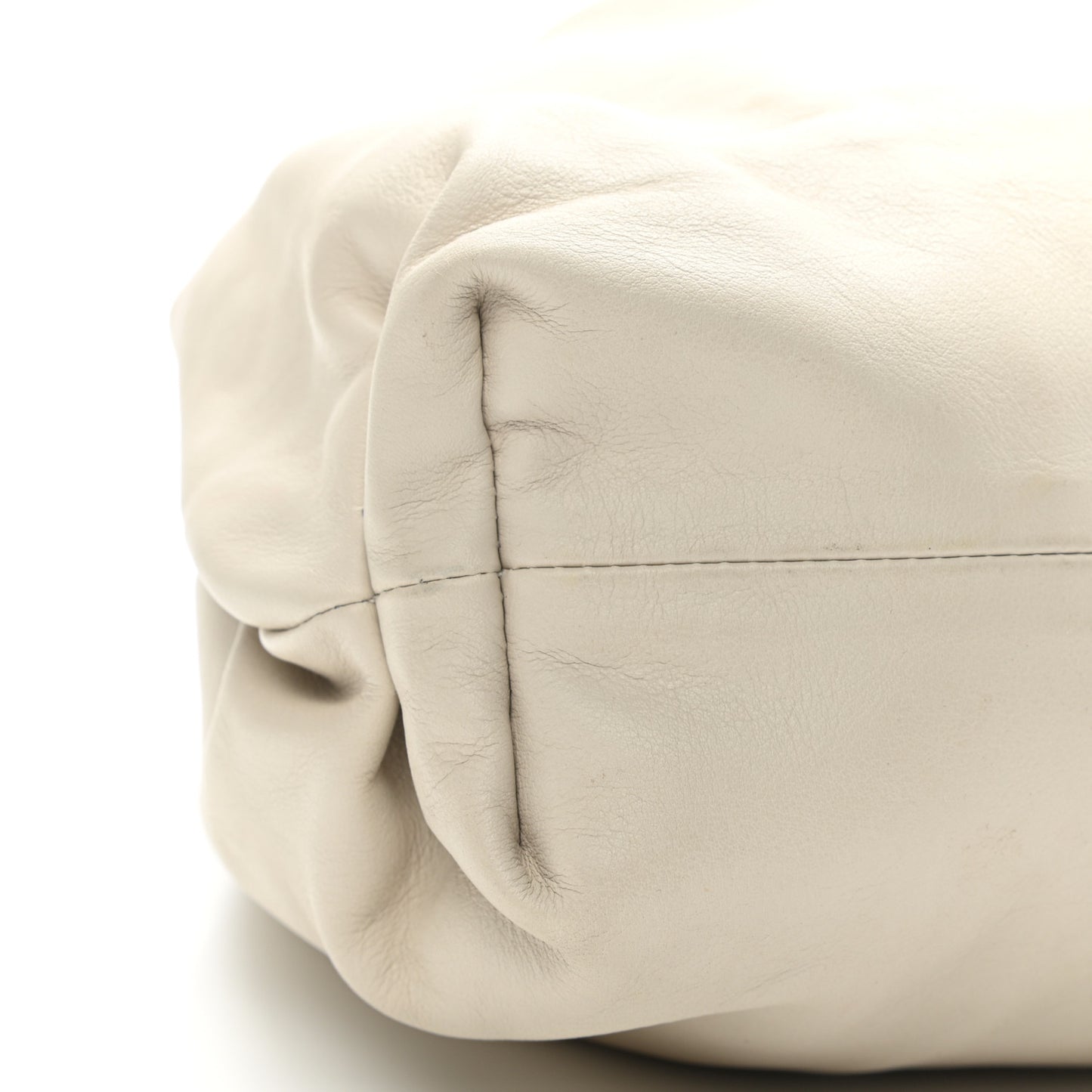 Smooth Butter Calf The Pouch Oversized Clutch Plaster