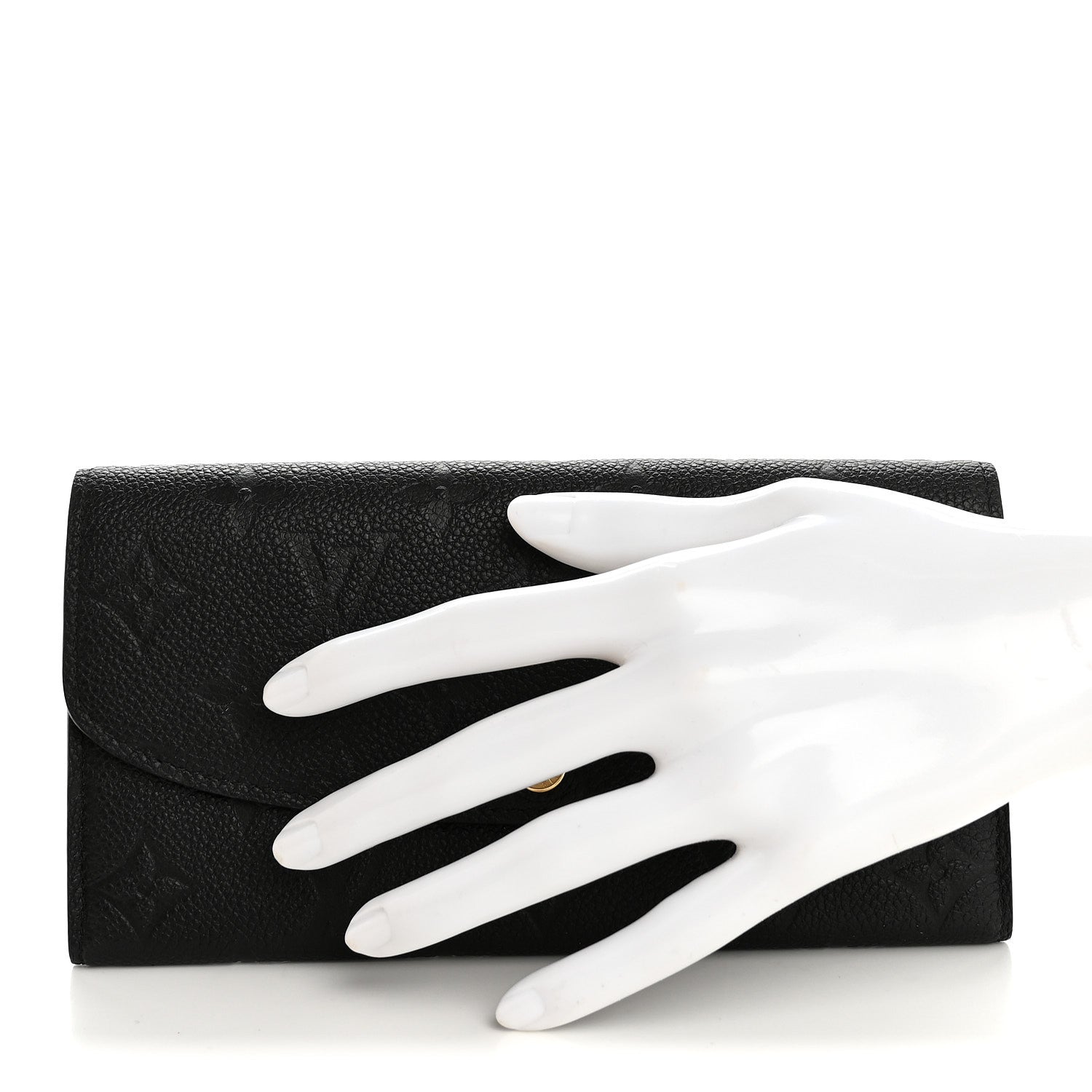 Louis Vuitton Empreinte Emilie Wallet Black Dune 2 of 8