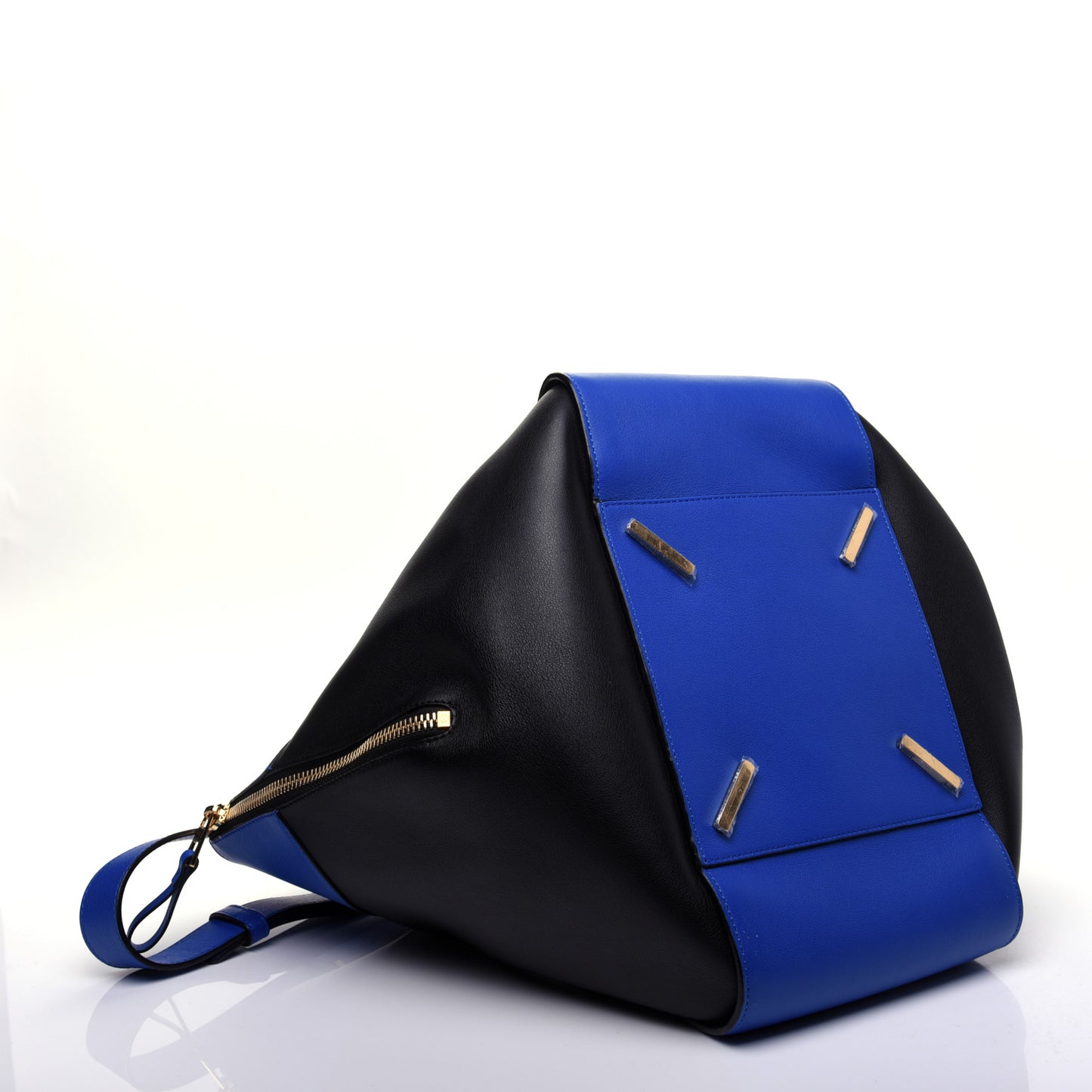 Calfskin Large Hammock Shoulder Bag Electric Blue