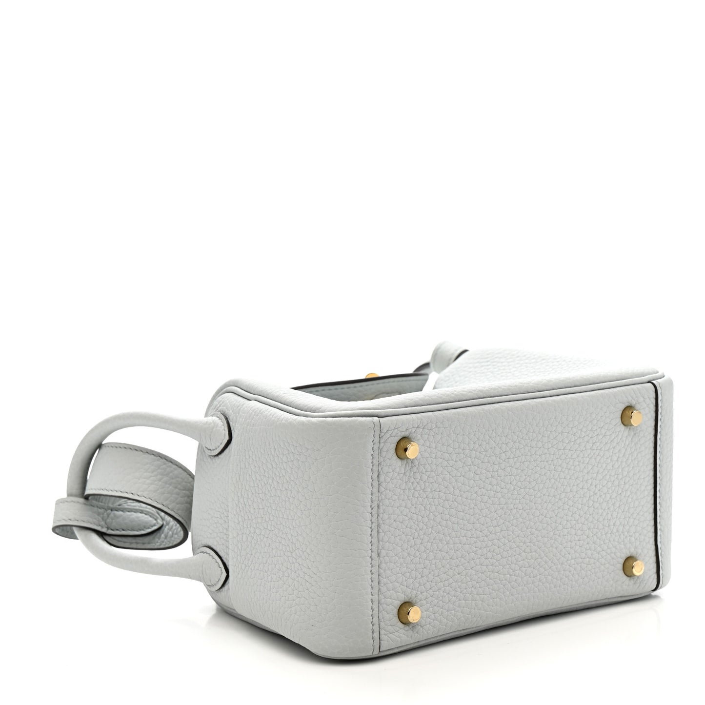 Taurillon Clemence Mini Lindy 20 Bleu Pale
