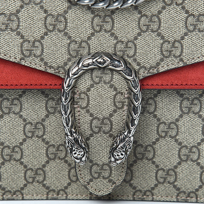 Gucci GG Supreme Monogram Mini Dionysus Shoulder Bag Hibiscus Red 10 of 10