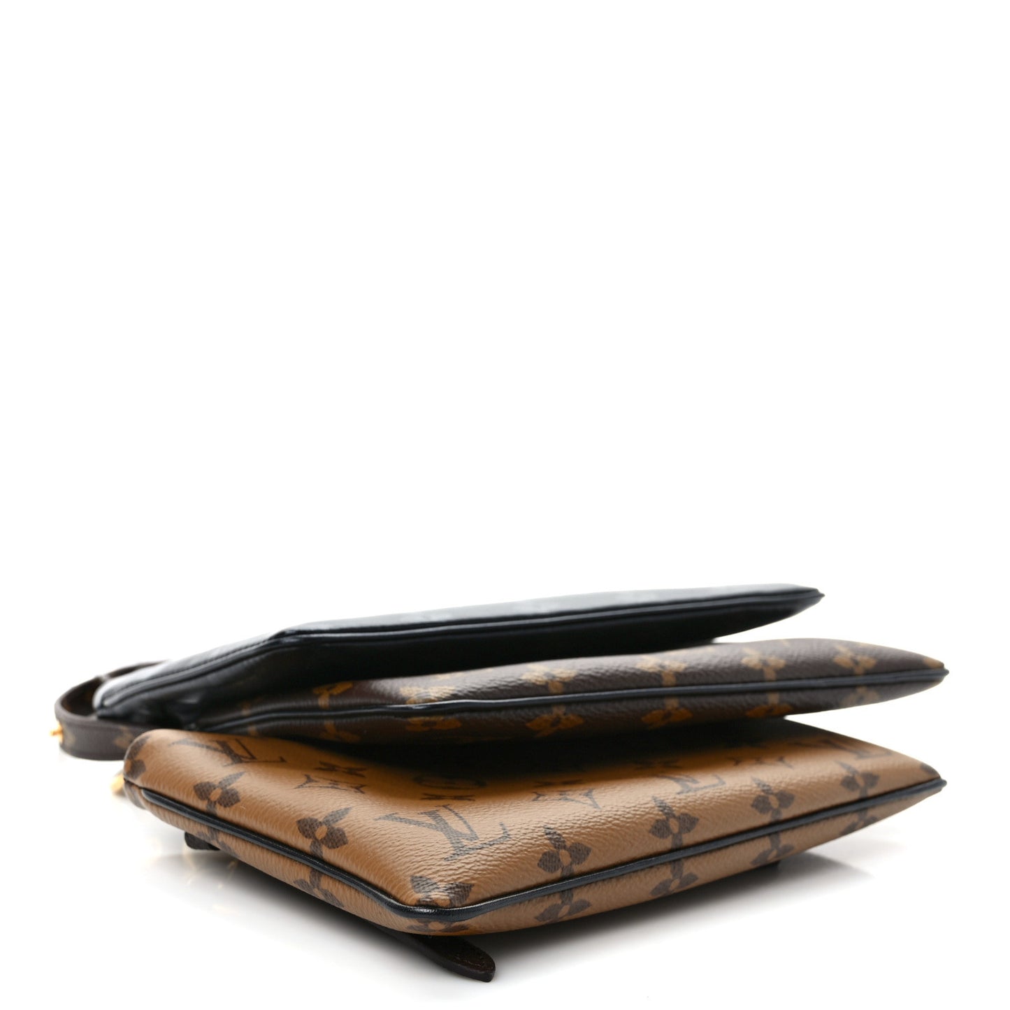 Reverse Monogram Lambskin LV3 Pouch