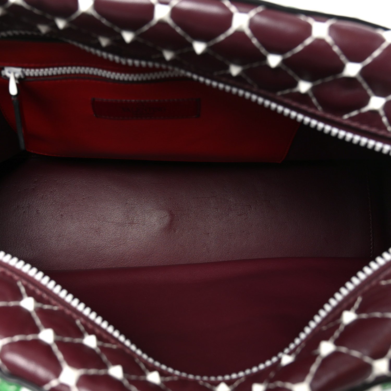Valentino Garavani Lambskin Free Rockstud Spike Bowling Bag Multicolor 4 of 8