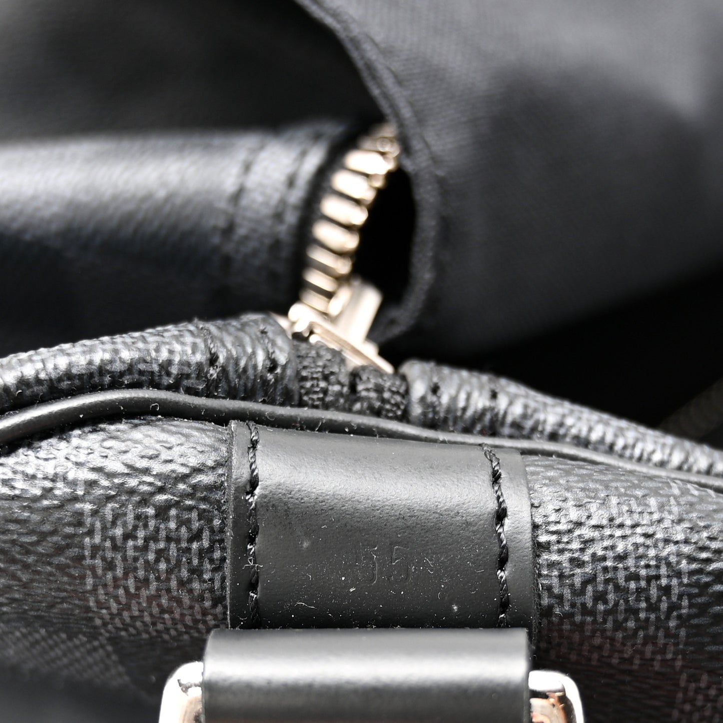 Damier Graphite Keepall Bandouliere 55