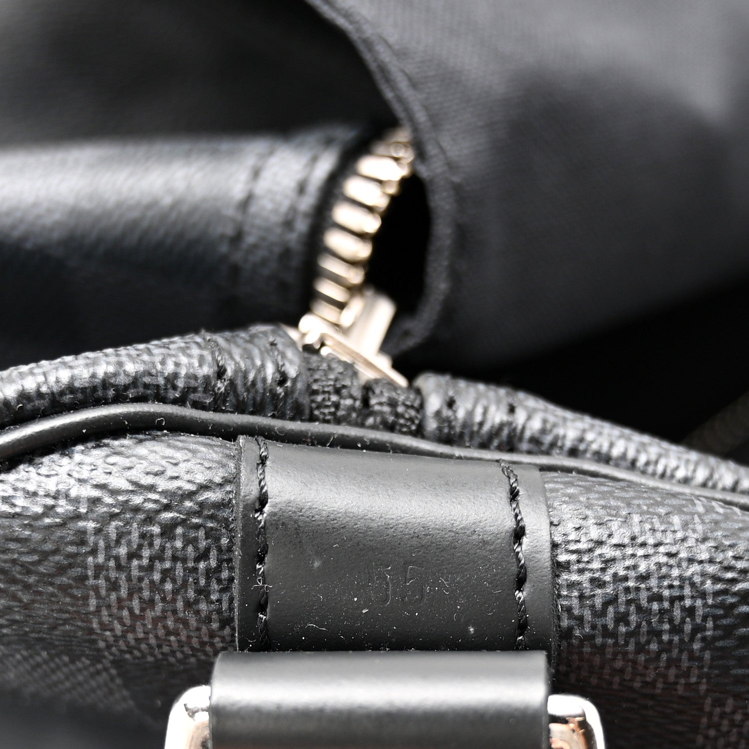 Louis Vuitton Damier Graphite Keepall Bandouliere 55 6 of 12