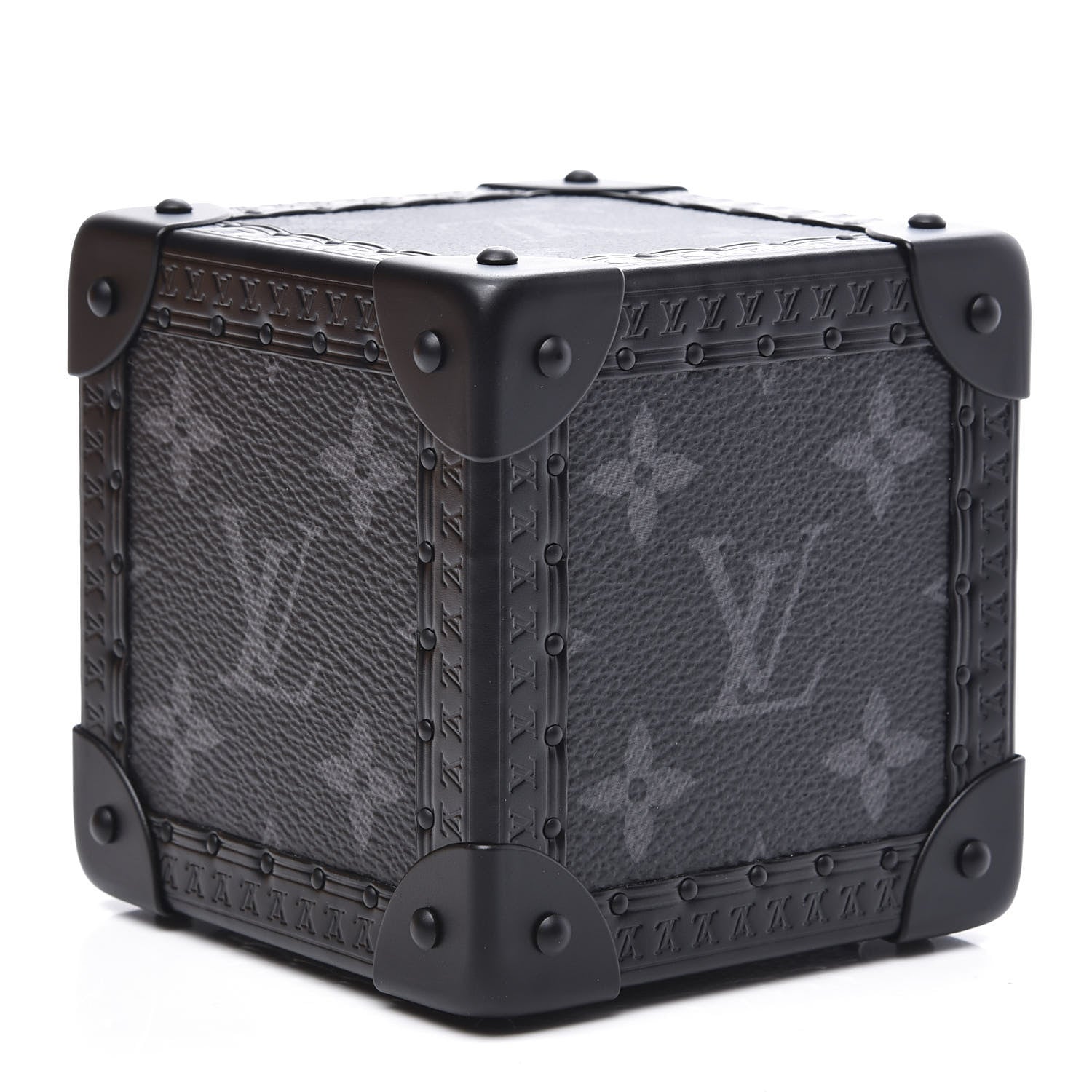 Louis Vuitton Monogram Eclipse Cube Paperweight 2 of 7