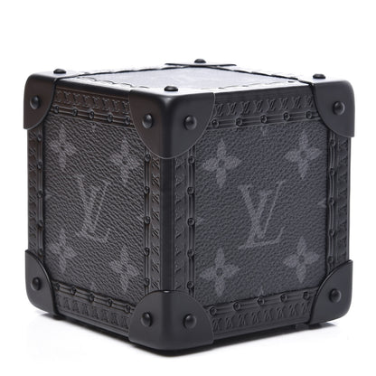 Louis Vuitton Monogram Eclipse Cube Paperweight 2 of 7