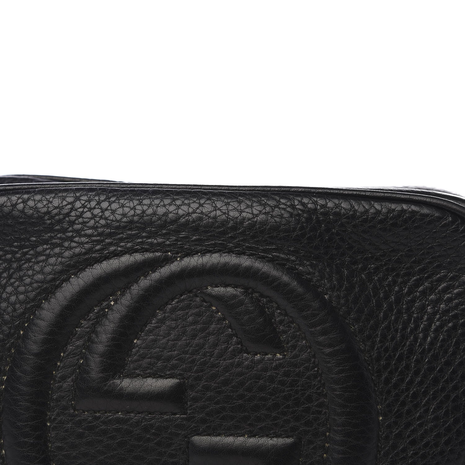 Gucci Pebbled Calfskin Small Soho Disco Bag Black 9 of 9