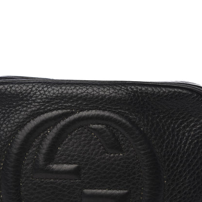 Gucci Pebbled Calfskin Small Soho Disco Bag Black 9 of 9