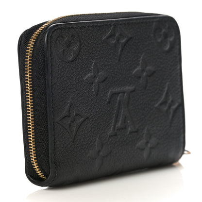 Louis Vuitton Empreinte Zippy Coin Purse Black 3 of 9