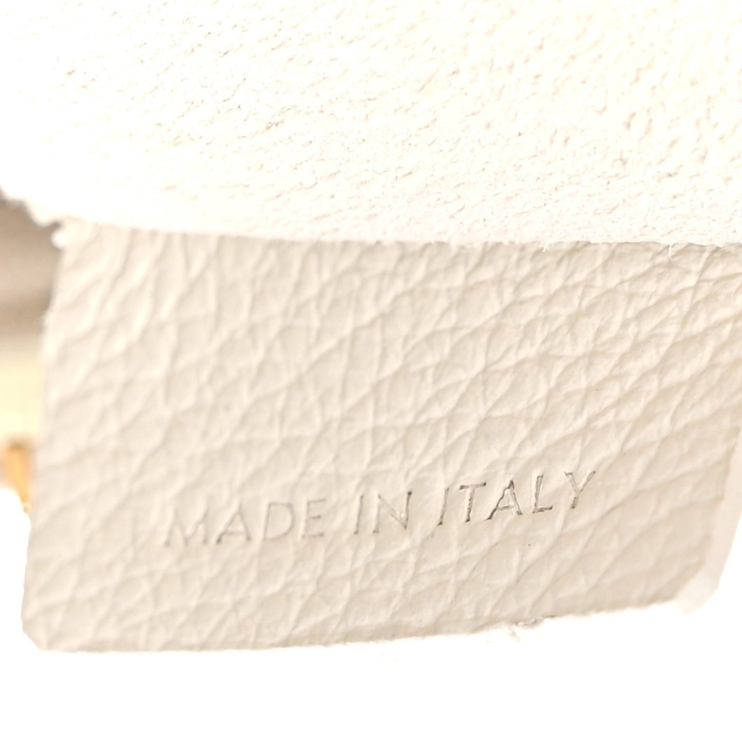 Supple Calfskin Cuir Triomphe Small Heloise Shoulder Bag White Cotton