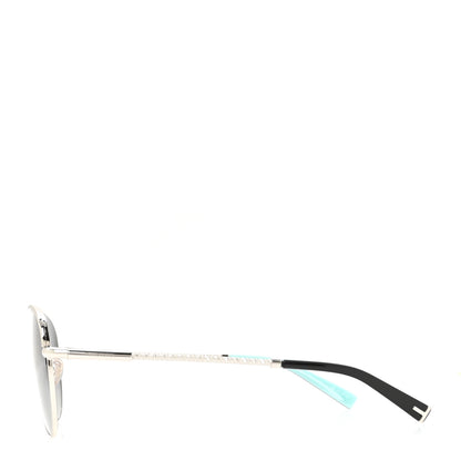 Tiffany Acetate TF3062 Pilot Sunglasses Black Blue 3 of 8