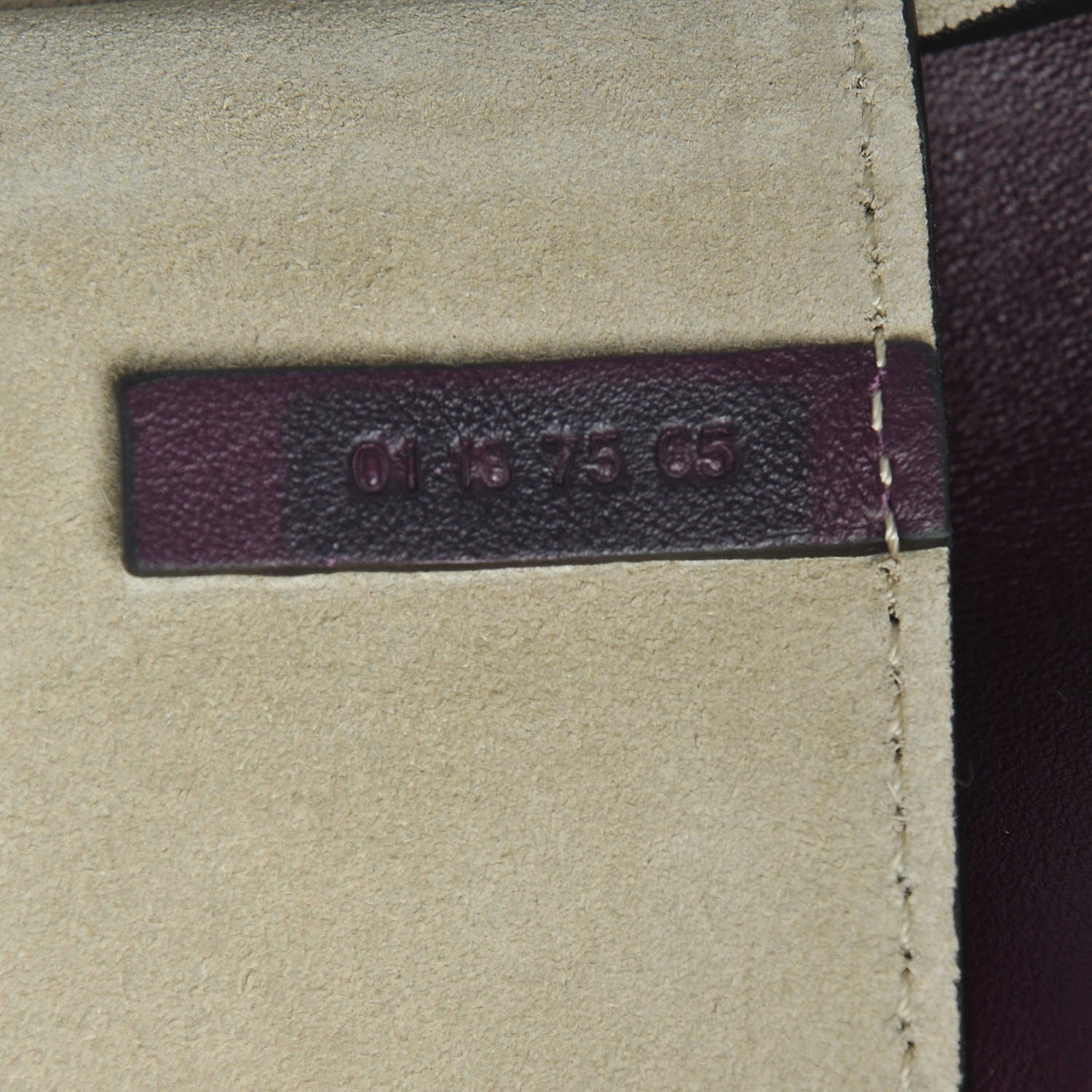 Chloe Suede Calfskin Mini Faye Shoulder Bag Intense Violine 7 of 7