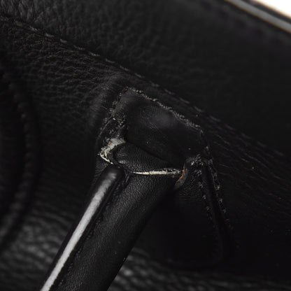 Celine Supple Calfskin Medium Phantom Luggage Black 14 of 15