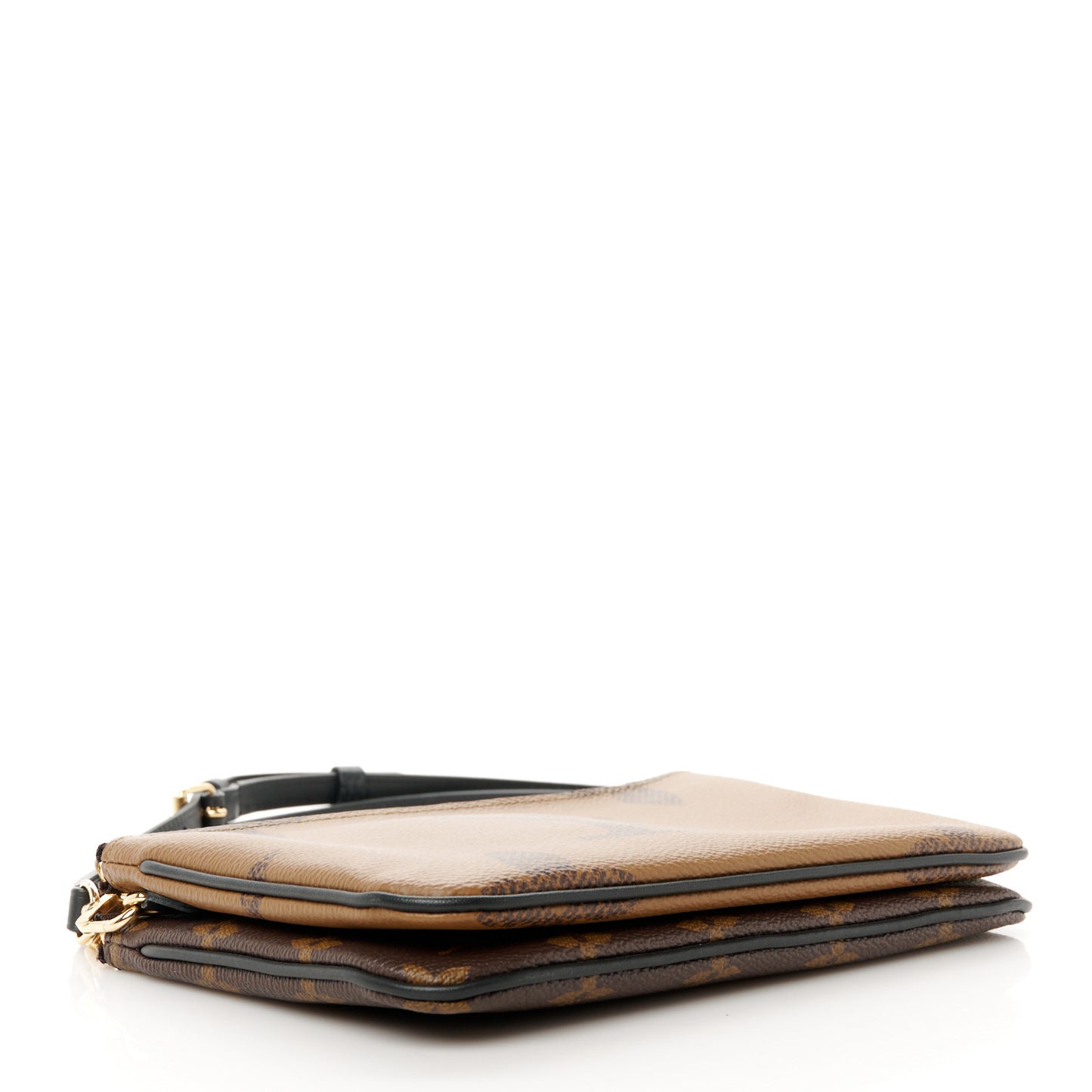 Reverse Monogram Giant Double Zip Pochette
