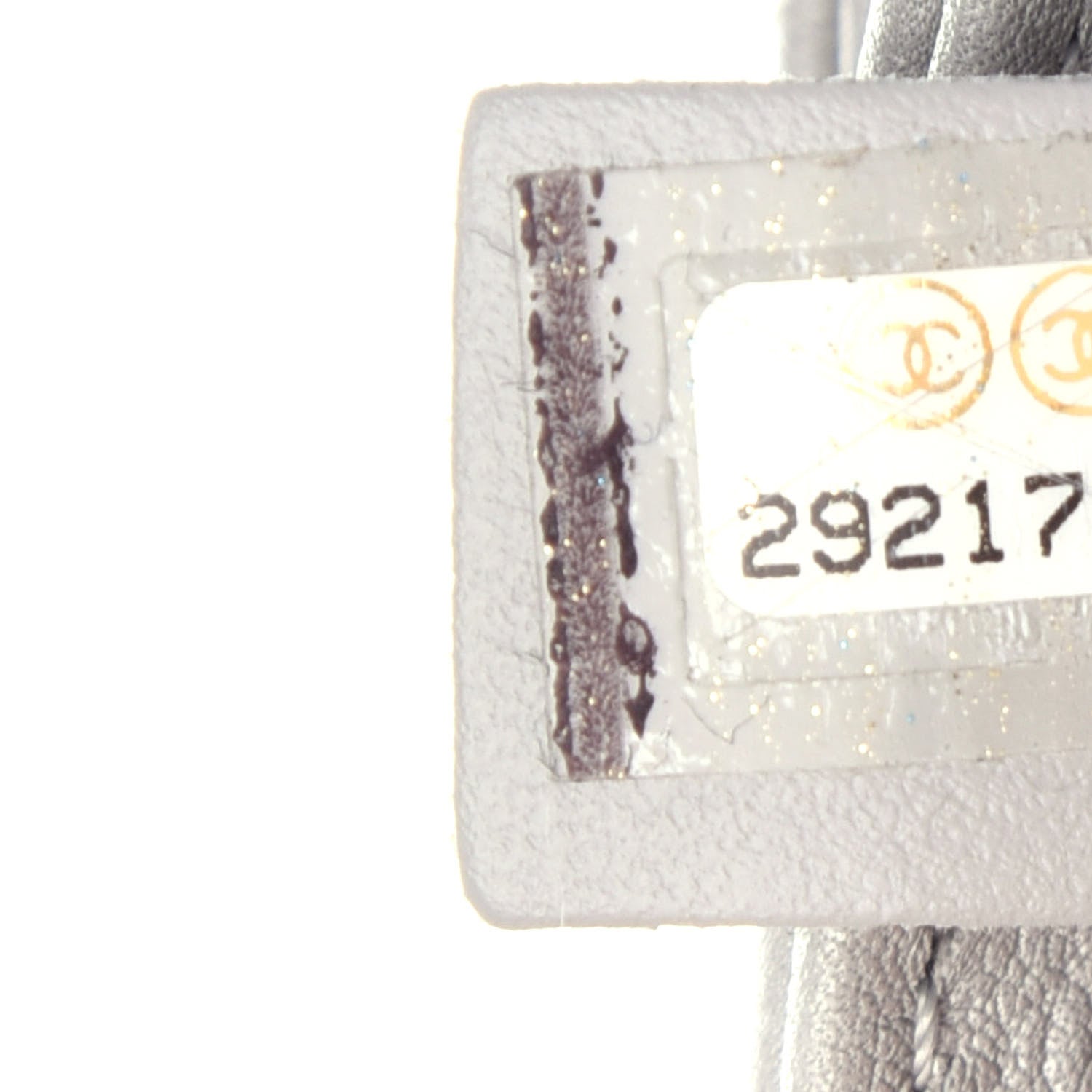 Chanel Calfskin Quilted Top Handle Flap Light Grey 7 of 12