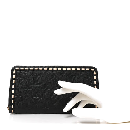 Louis Vuitton Empreinte Vosges Zippy Wallet Black 2 of 10