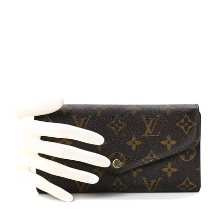 Louis Vuitton Monogram Sarah Wallet NM 2 of 13