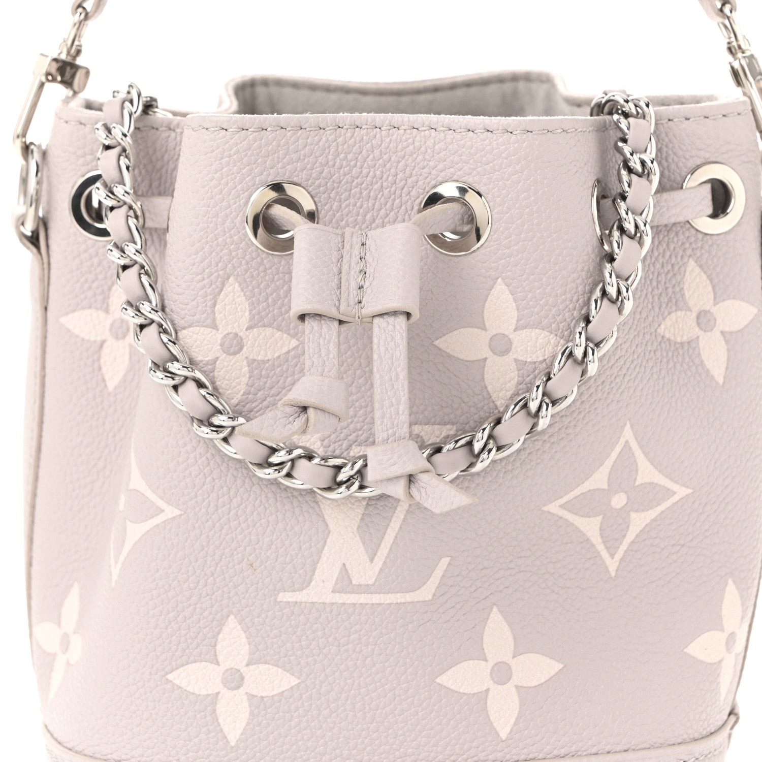 Louis Vuitton Empreinte Monogram Nano Noe Brume Quartz 7 of 9