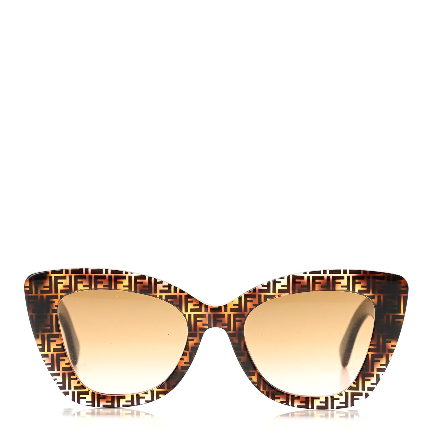 Acetate F is Fendi FF Cat Eye Sunglasses FF 0360/G/S Havana