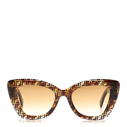 Fendi Acetate F is Fendi FF Cat Eye Sunglasses FF 0360/G/S Havana 1 of 7