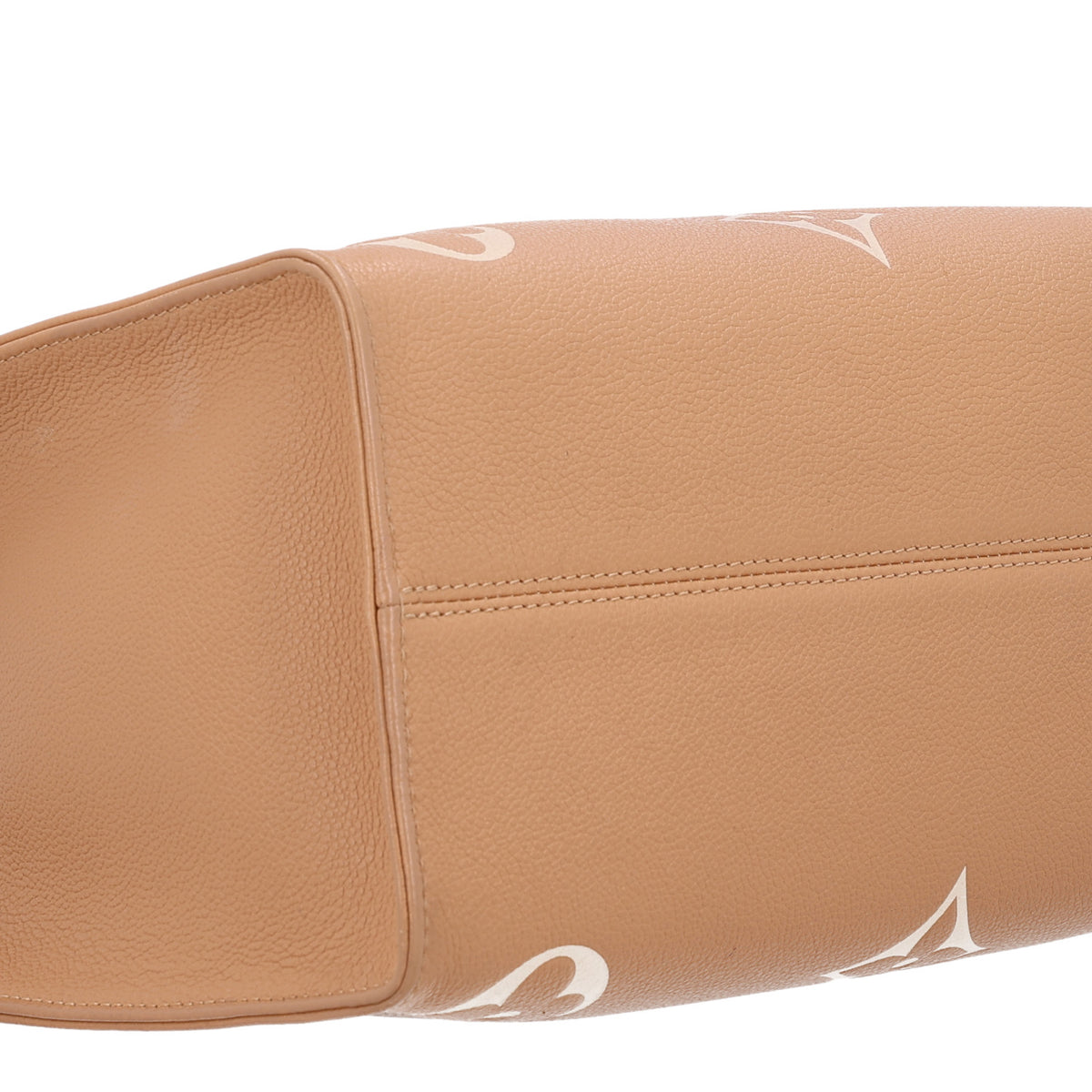 Louis Vuitton Empreinte Monogram Giant Onthego MM Arizona Creme 8 of 9