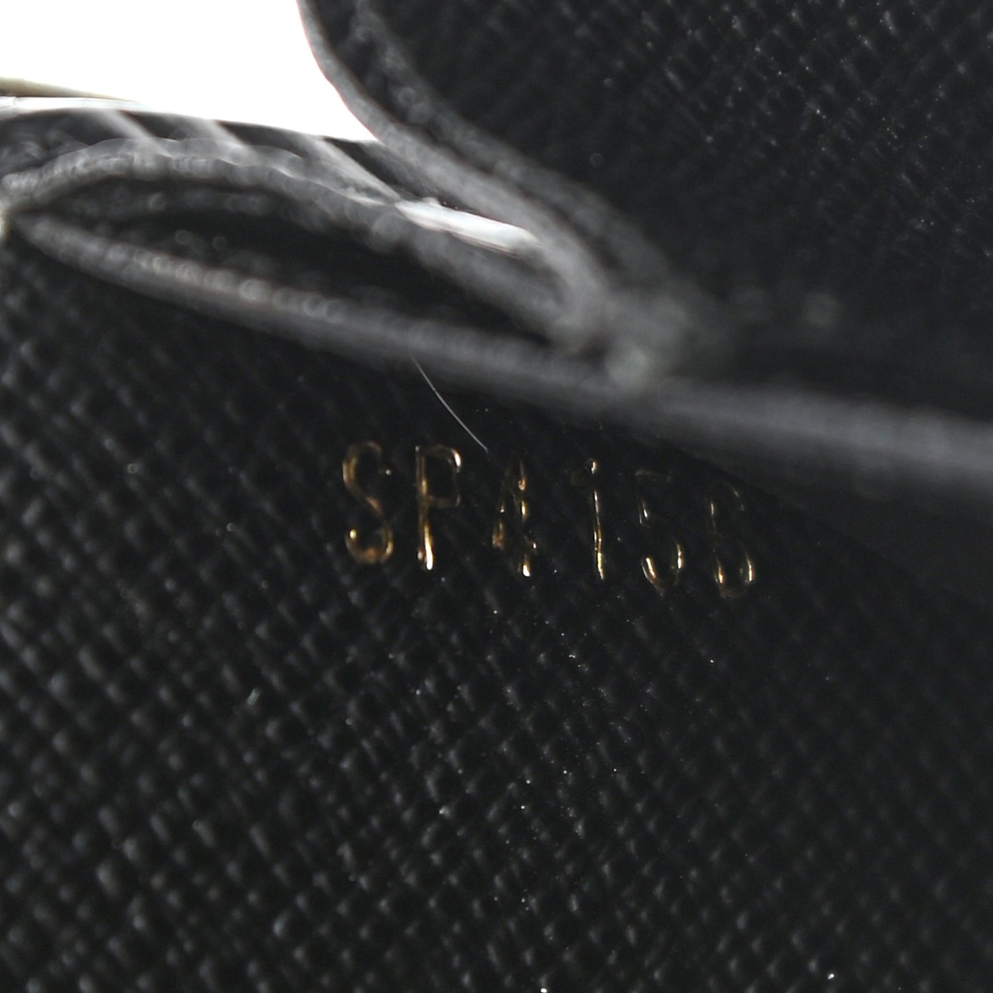 Epi Mechanical Flowers Twist Chain Wallet Black