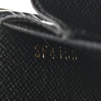 Louis Vuitton Epi Mechanical Flowers Twist Chain Wallet Black 6 of 11