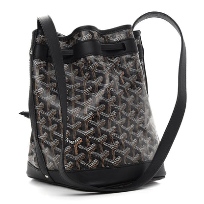 Goyard Goyardine Petit Flot Bucket Bag PM Black 3 of 8