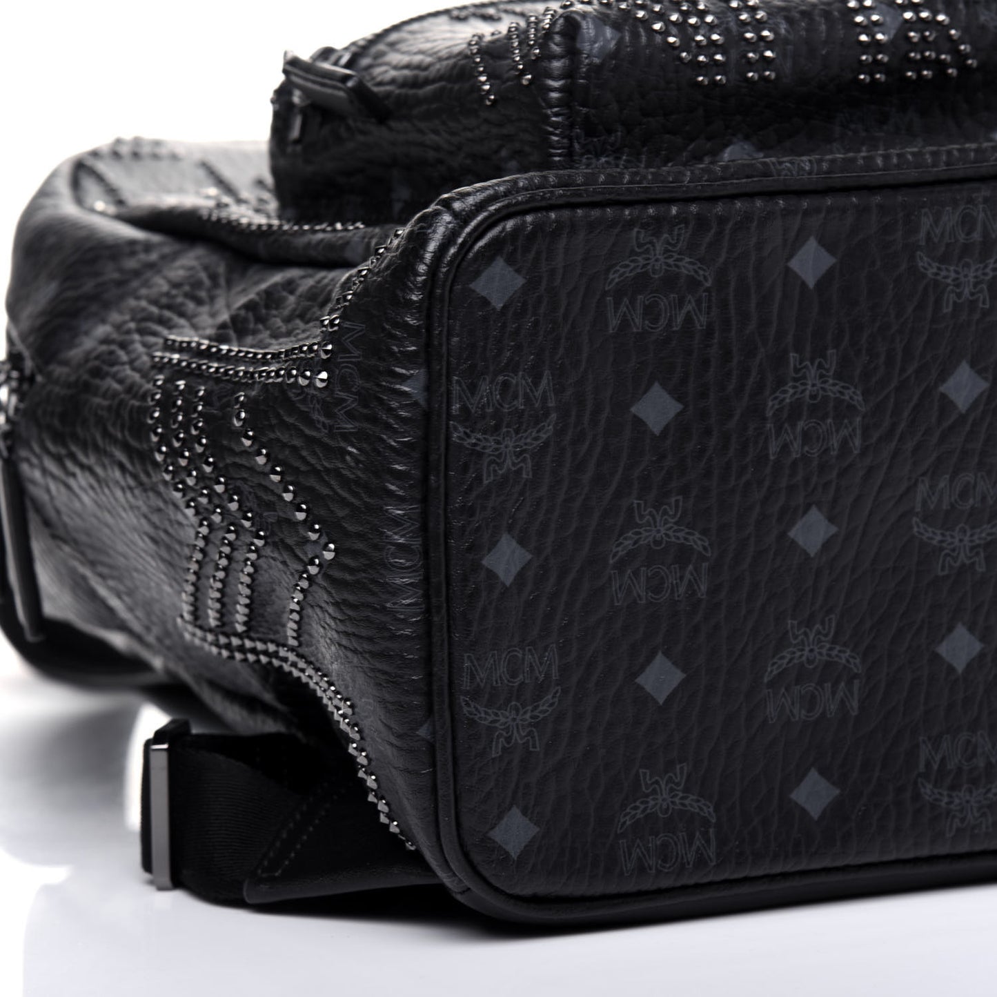 Visetos Studded Medium Stark Gunta Backpack Black