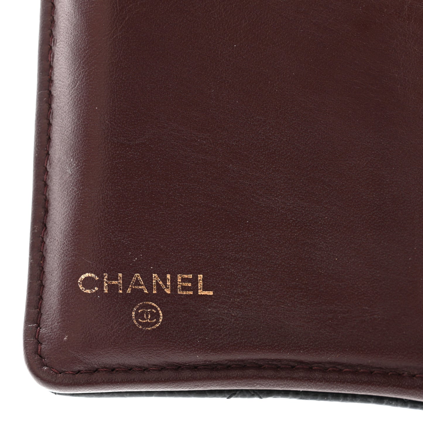 Caviar Quilted Yen Wallet Black