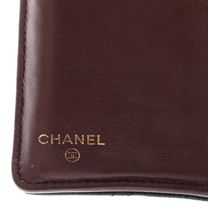 Chanel Caviar Quilted Yen Wallet Black 6 of 12