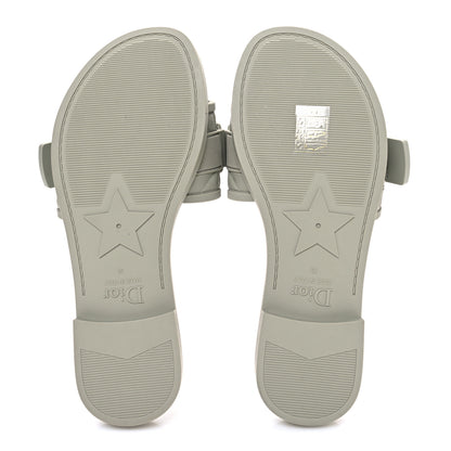 Christian Dior Rubber Macrocannage Dio(r)evolution Slide Sandals 36 Desert Shade 7 of 10