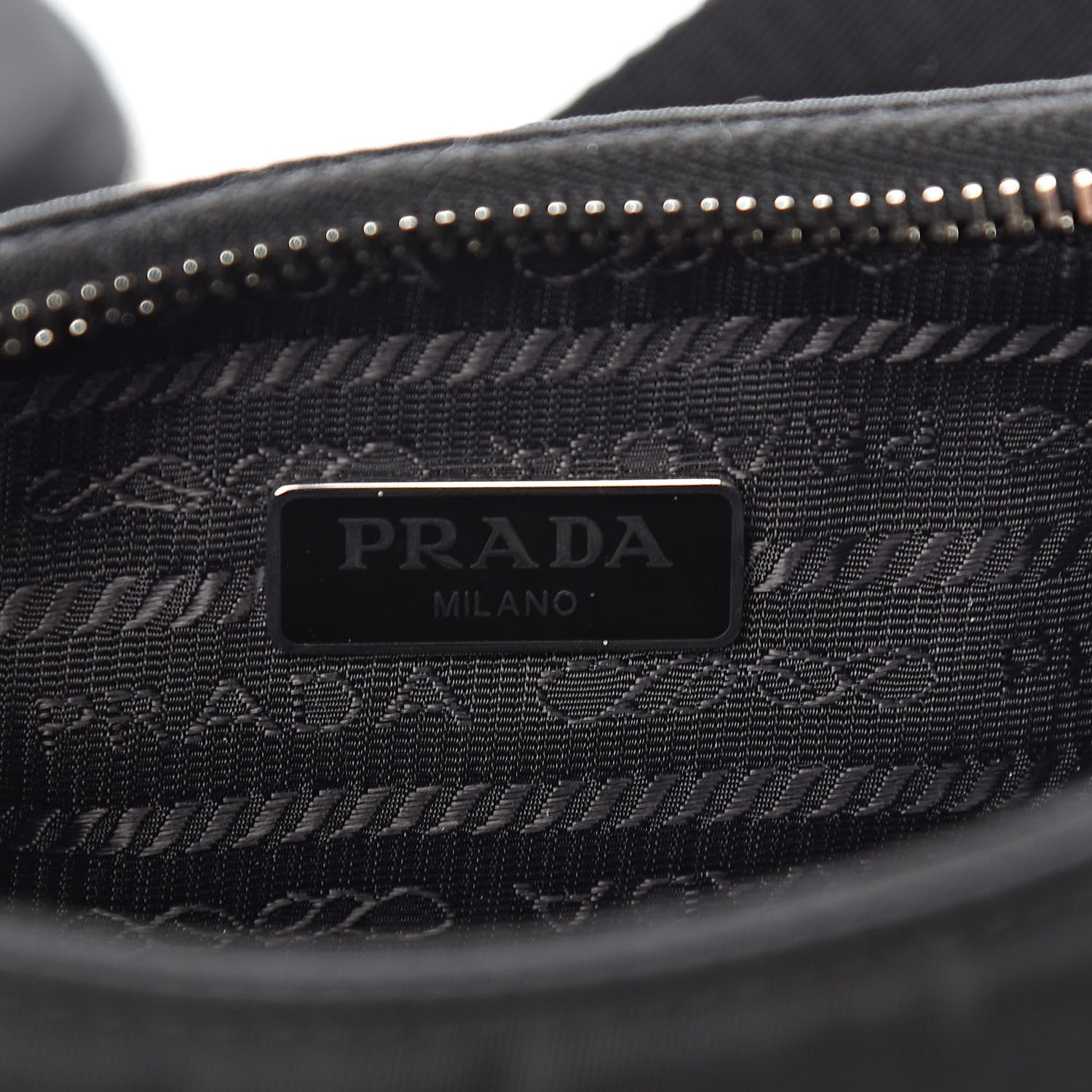 Prada Nylon Re-Edition 2005 Shoulder Bag Black 6 of 11