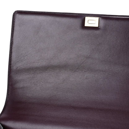 Celine Smooth Calfskin Large Case Chain Flap Black 9 of 16