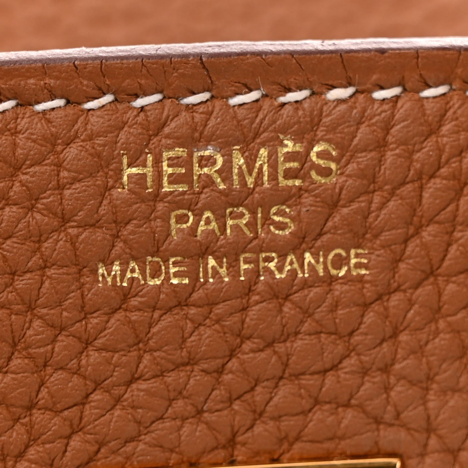 Hermes Togo Birkin 25 Gold 6 of 12