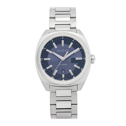 Gucci Stainless Steel 40mm GG2570 Quartz Watch Blue 1 of 4
