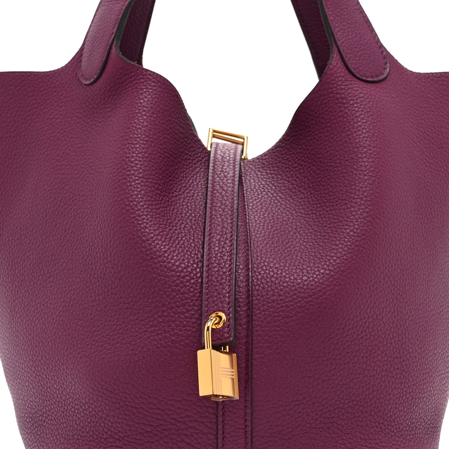 Hermes Taurillon Maurice Picotin Lock 22 MM Anemone 1792727