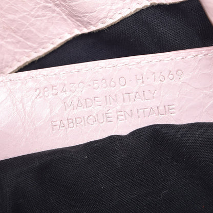 Balenciaga Agneau Giant 12 Silver Hardware Mini Pompon Rose Poudre Rose Petunia 8 of 22