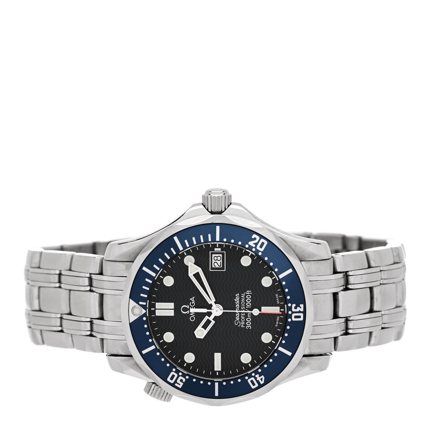 Stainless Steel 36mm Seamaster Professional Automatic Watch Blue 2561.80.00