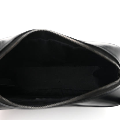 Saint Laurent Calfskin Matelasse Monogram Monochrome Lou Camera Bag Black 5 of 10