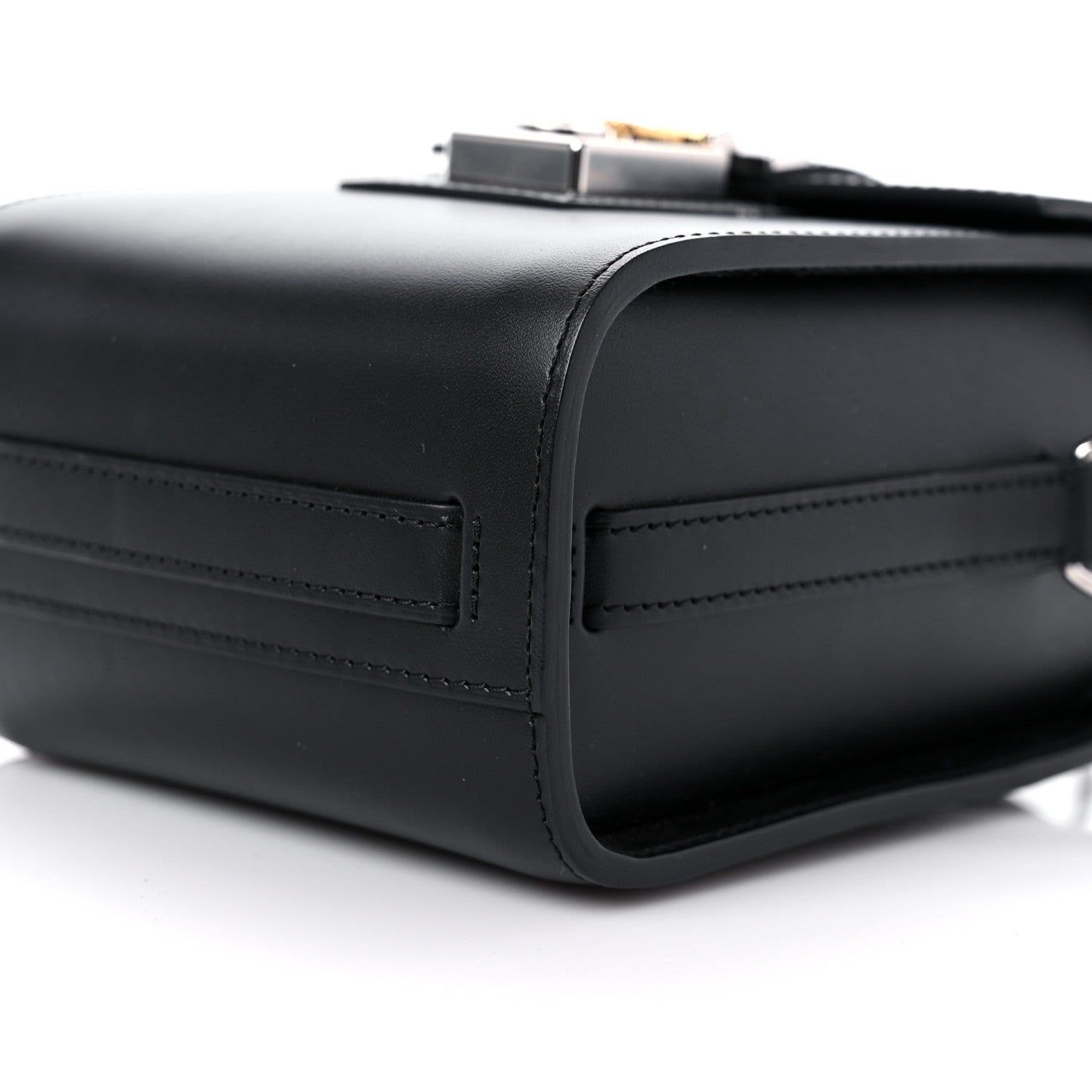 Moynat Box Calfskin Cabotine Black 8 of 9