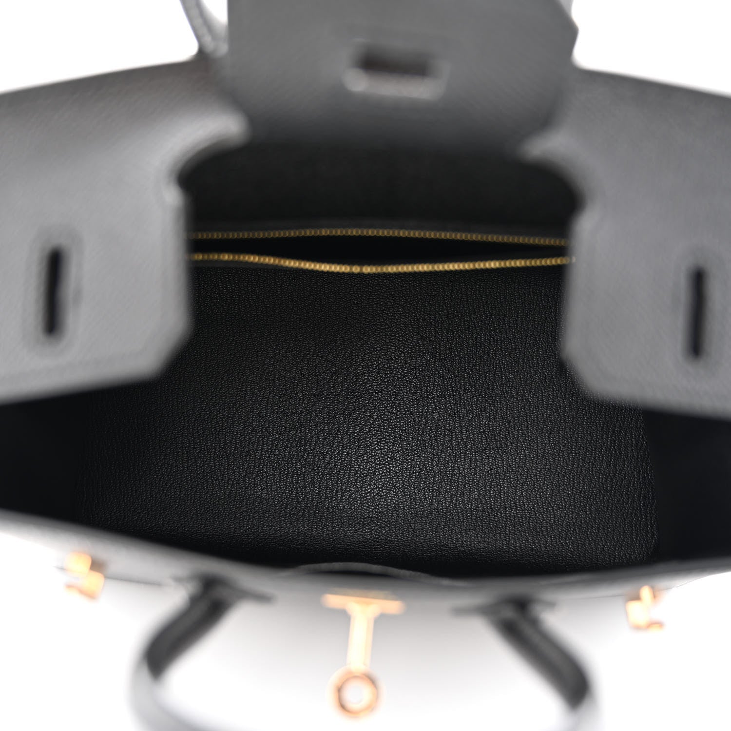 Hermes Epsom Birkin Sellier 25 Black 5 of 11