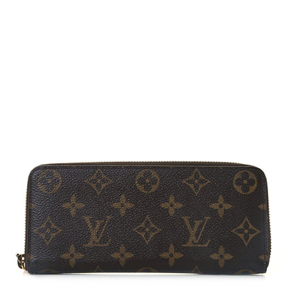 Louis Vuitton Monogram Clemence Wallet Fuchsia 1 of 10