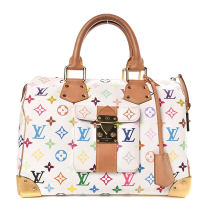 Louis Vuitton Monogram Multicolor Speedy 30 White 1 of 8