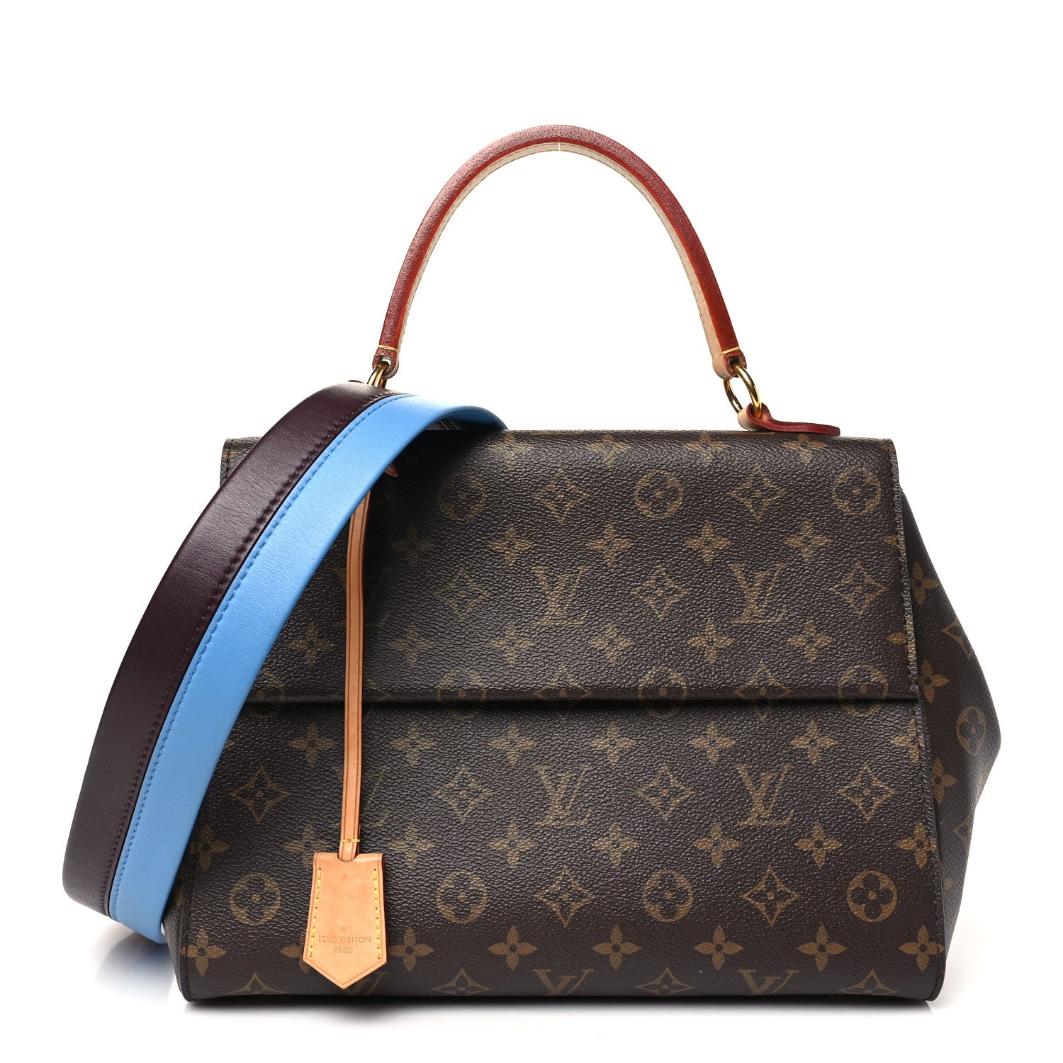 Louis Vuitton Monogram Cluny MM Blue Glacial 1 of 11