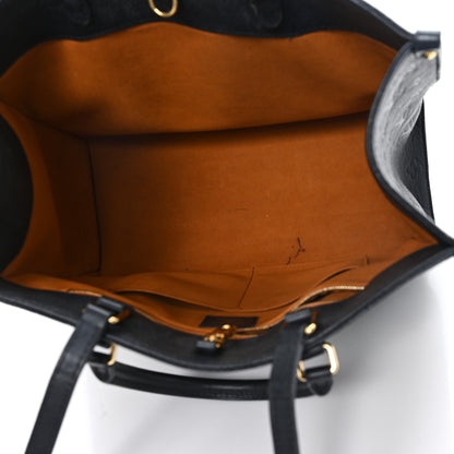 Louis Vuitton Empreinte Monogram Giant Onthego MM Black 5 of 10