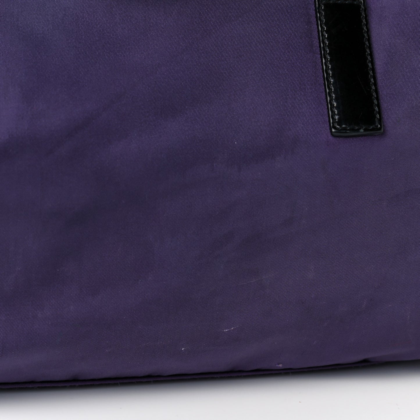 Tessuto Nylon Vernice Bauletto Ciclamino Black