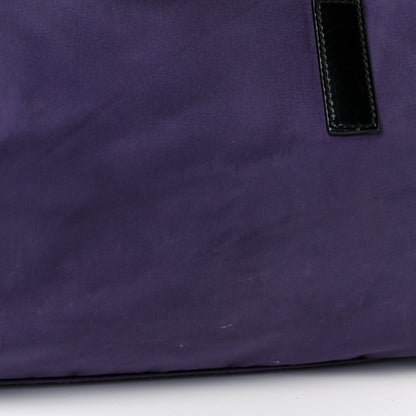 Prada Tessuto Nylon Vernice Bauletto Ciclamino Black 17 of 18